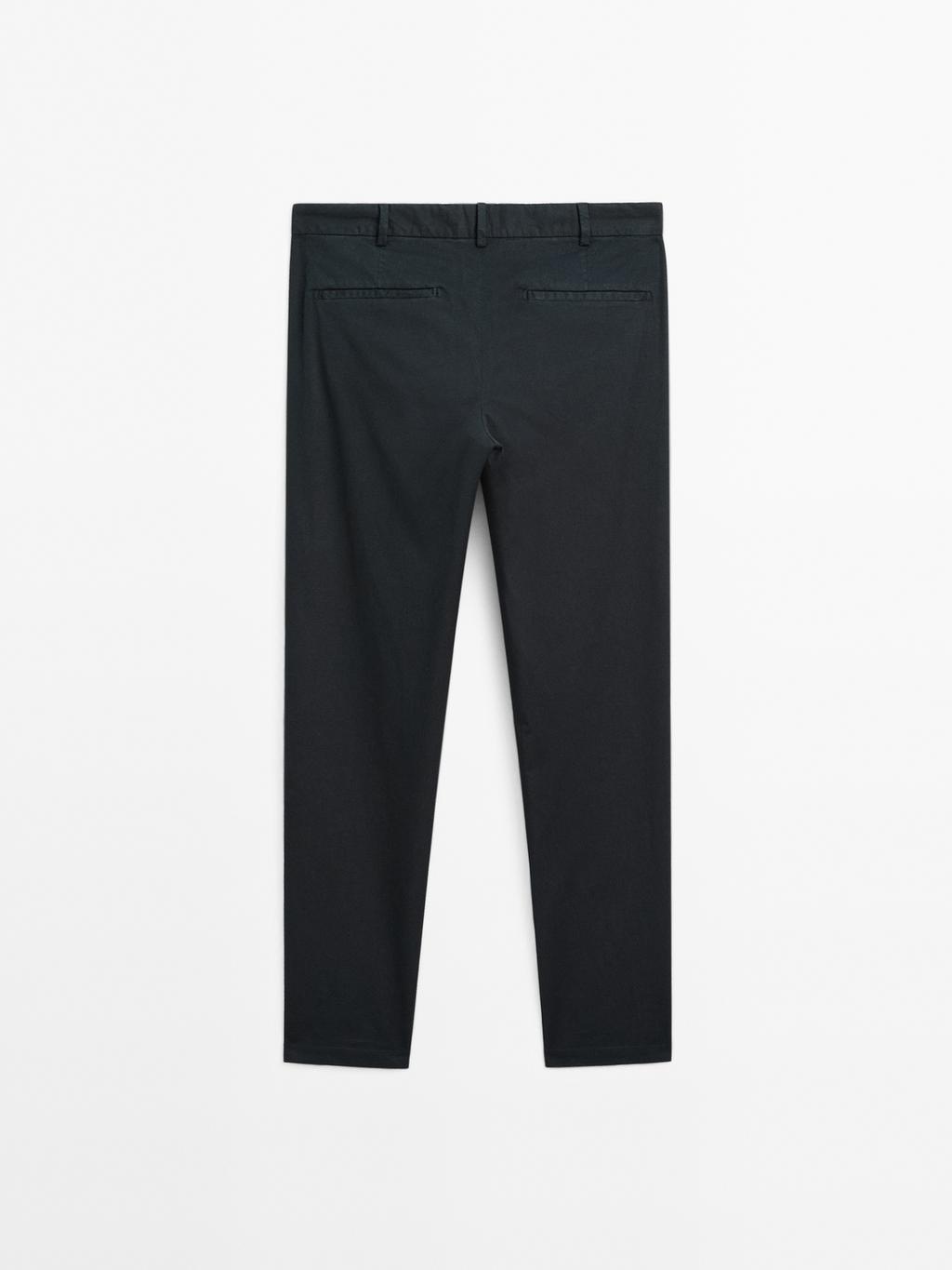 Slim fit trousers