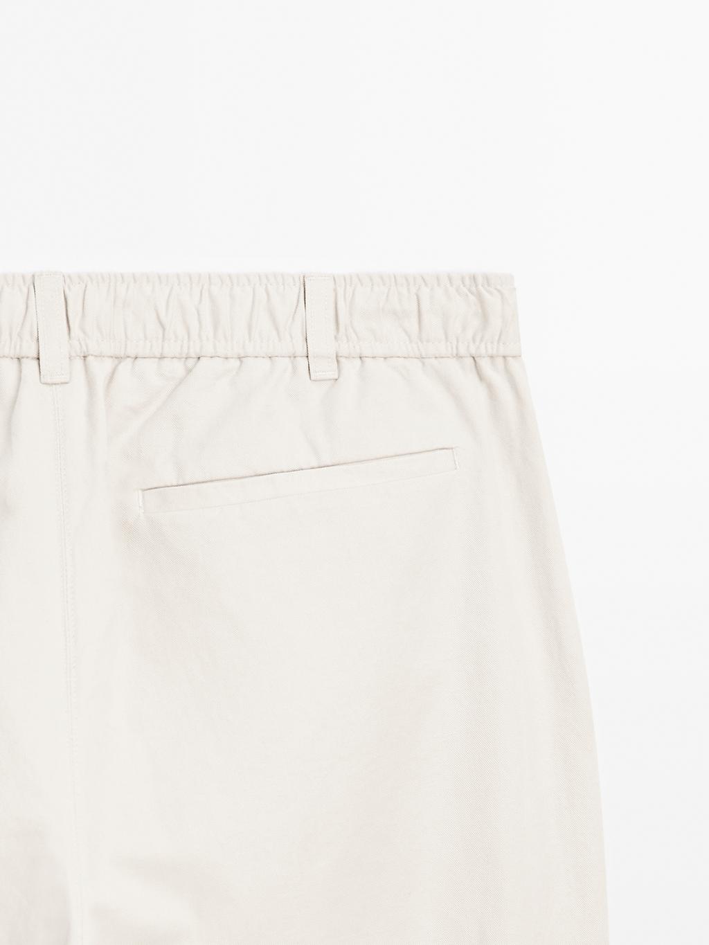 Cotton blend joggers