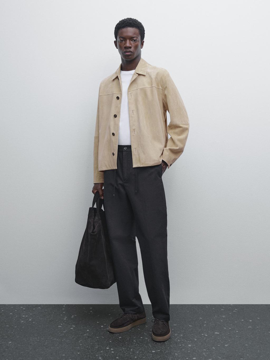 Cotton blend joggers