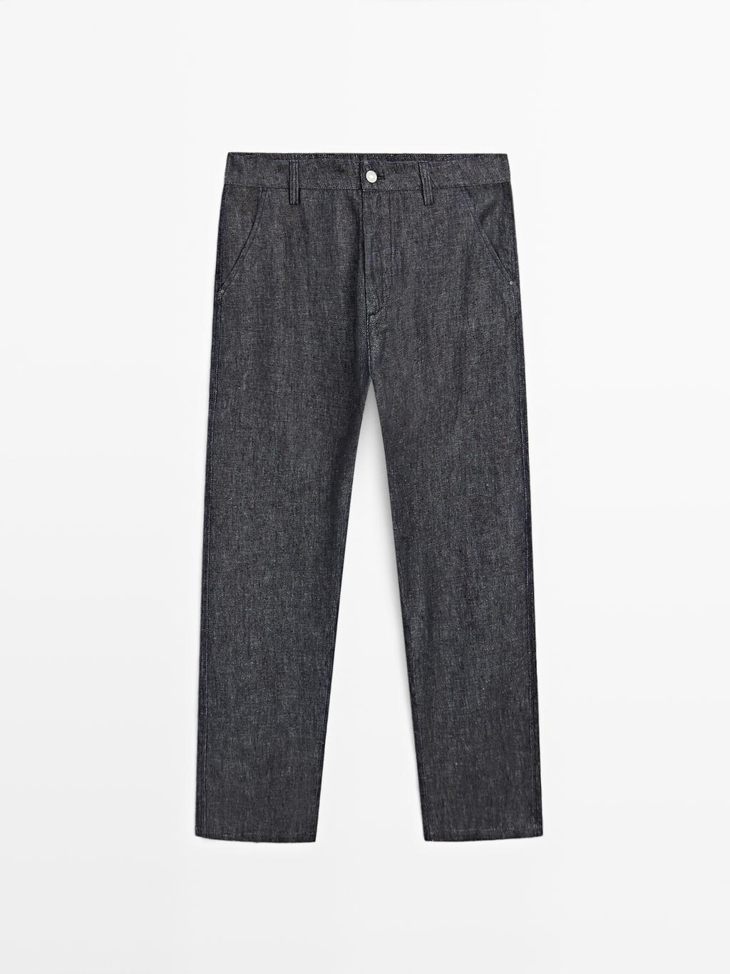 Lightweight relaxed fit jeans