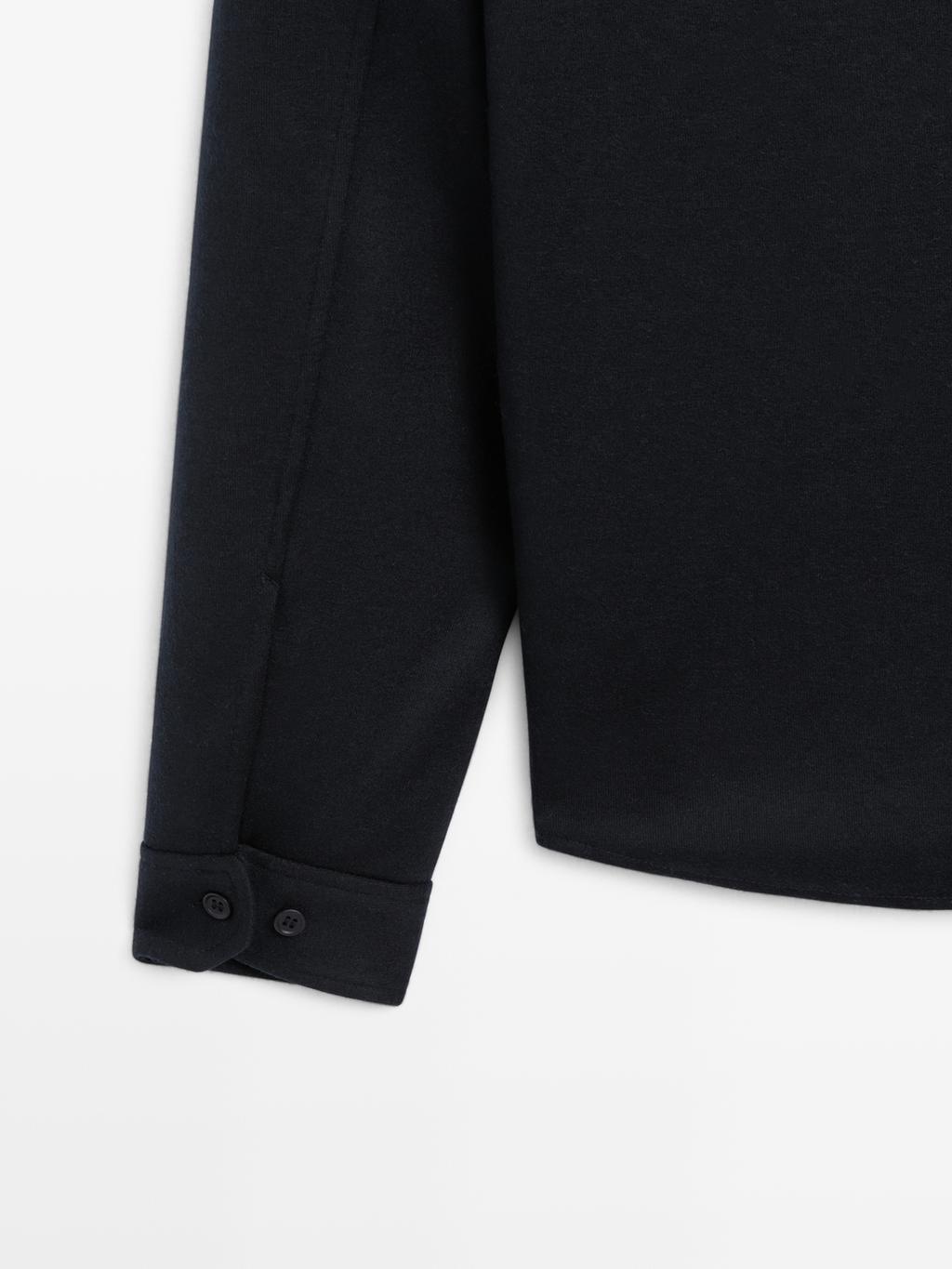 Overshirt with chest pockets