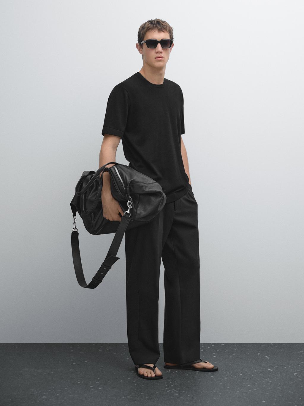 100% cotton short sleeve knit sweater