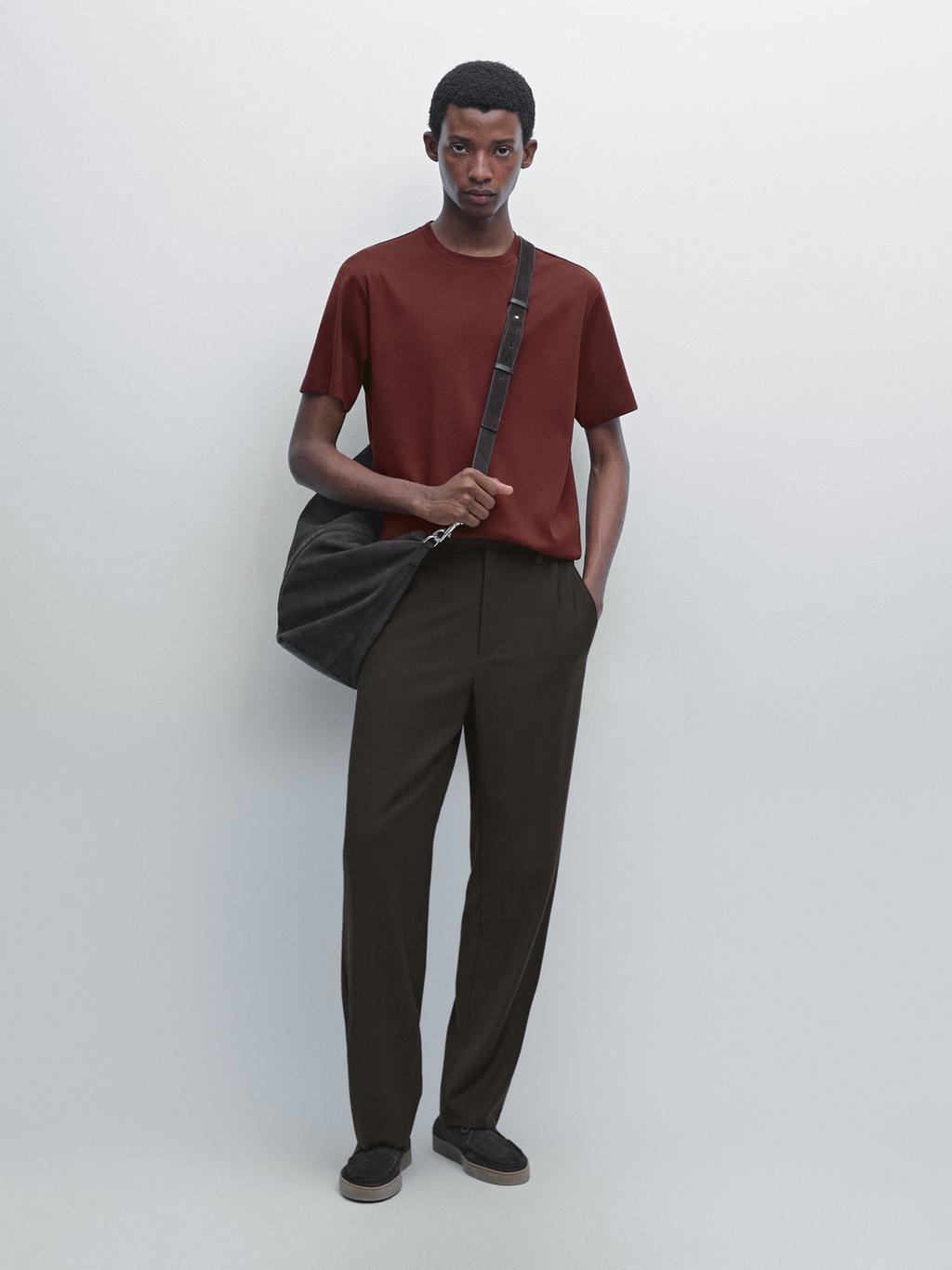 100% mercerised cotton T-shirt