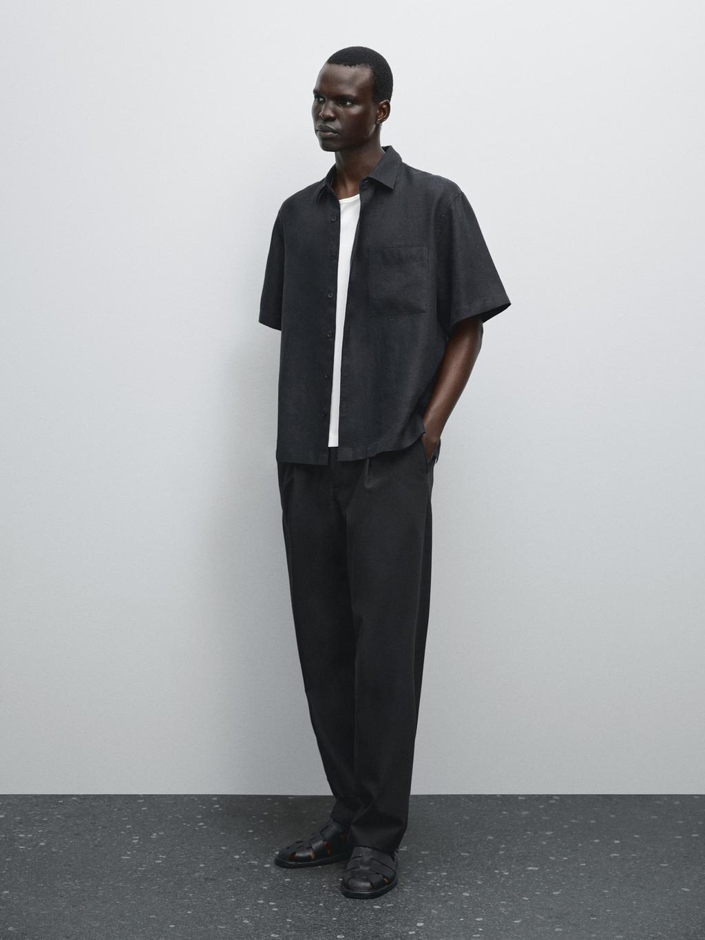 Regular fit short sleeve shirt