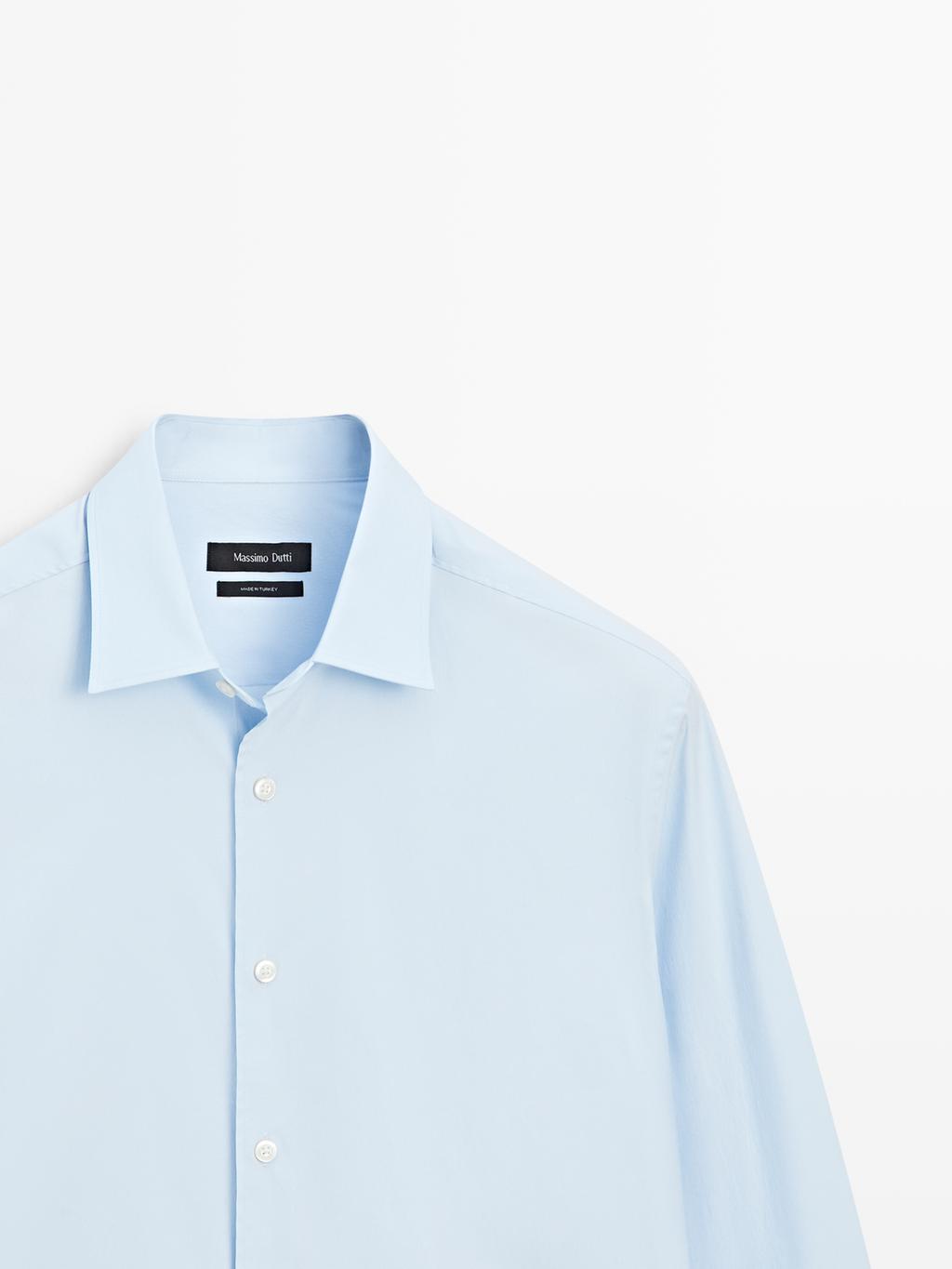 Slim fit stretch shirt