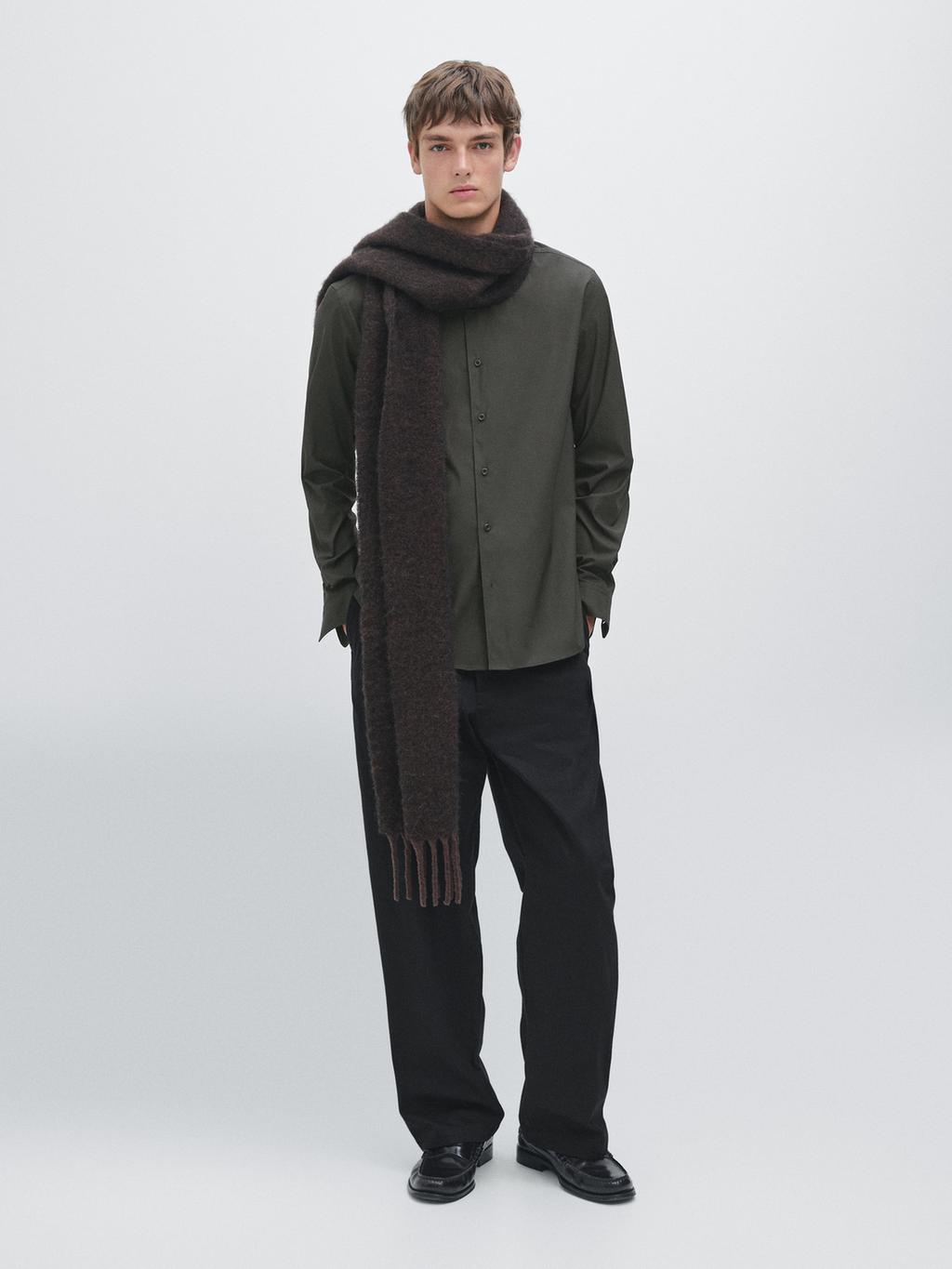 Slim fit stretch shirt