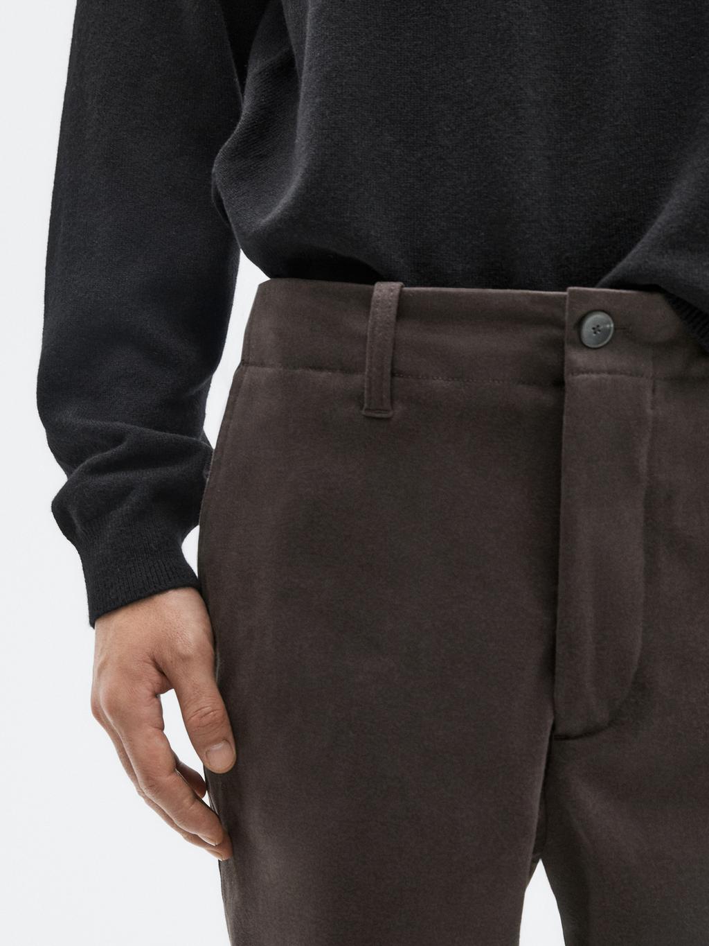 Wide-leg trousers with pockets - LIMITED