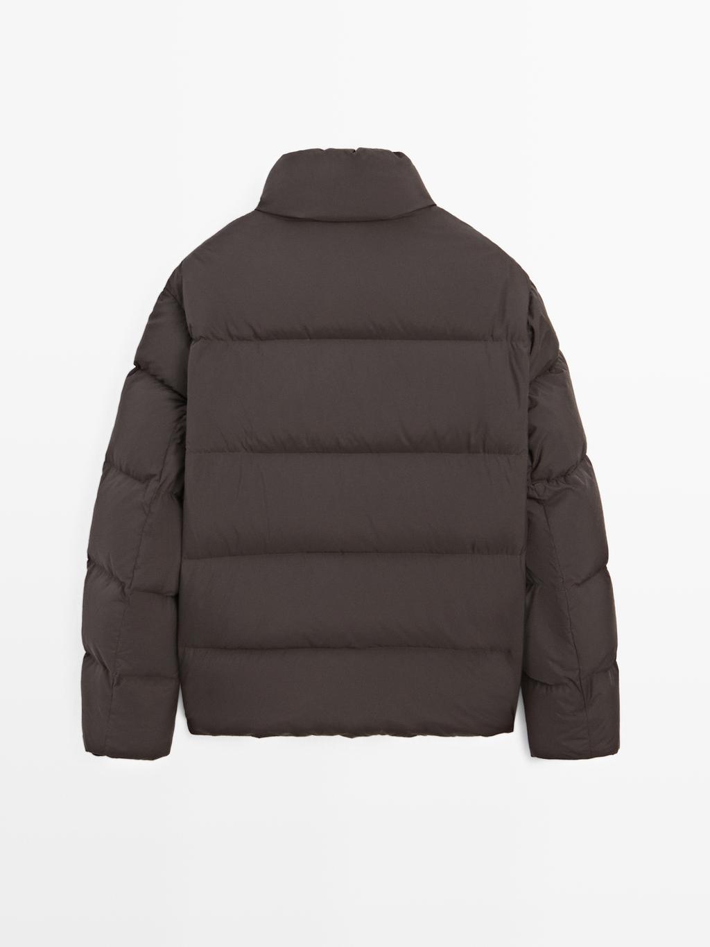 Water-repellent puffer jacket