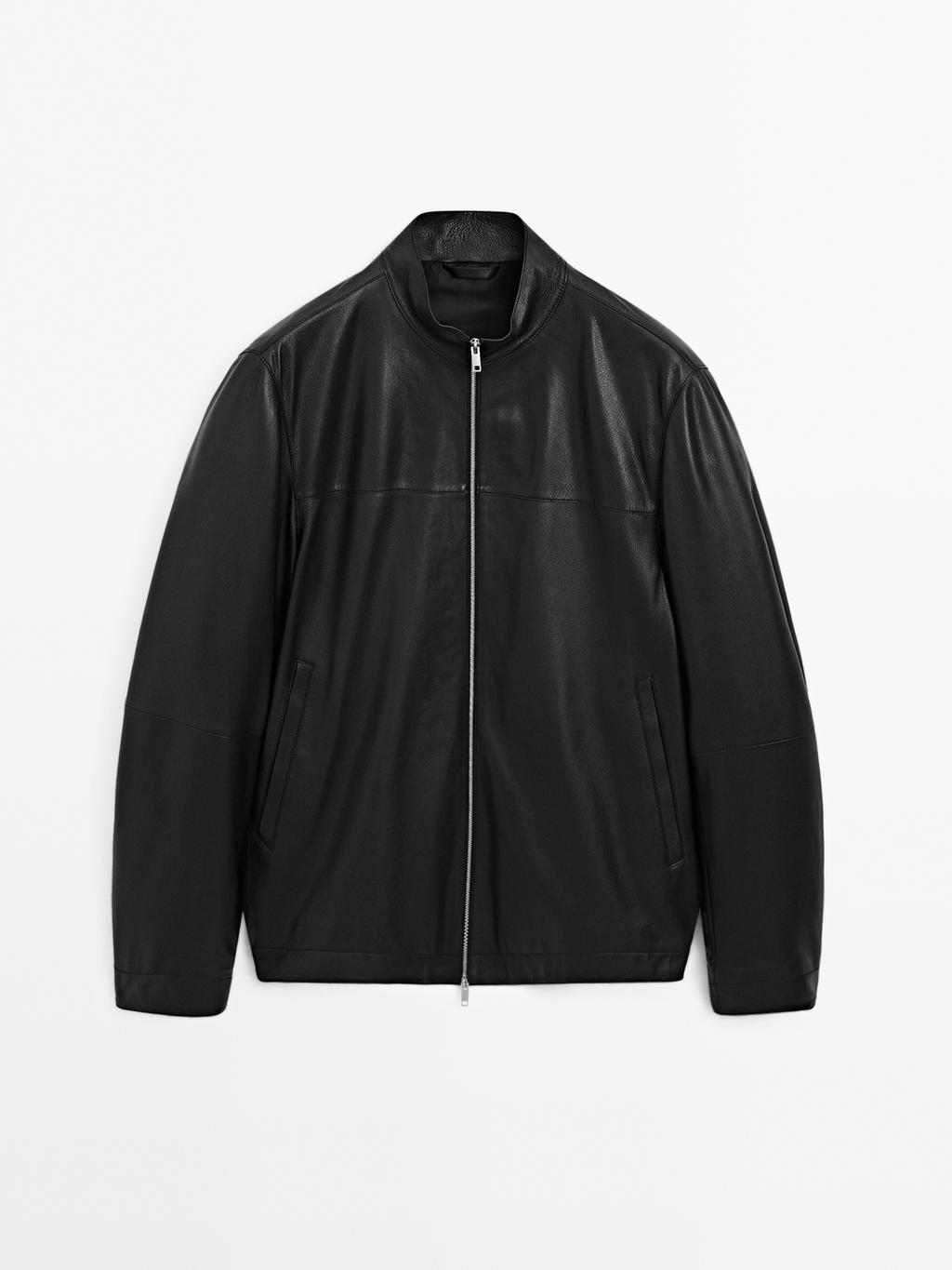 Nappa sheepskin jacket