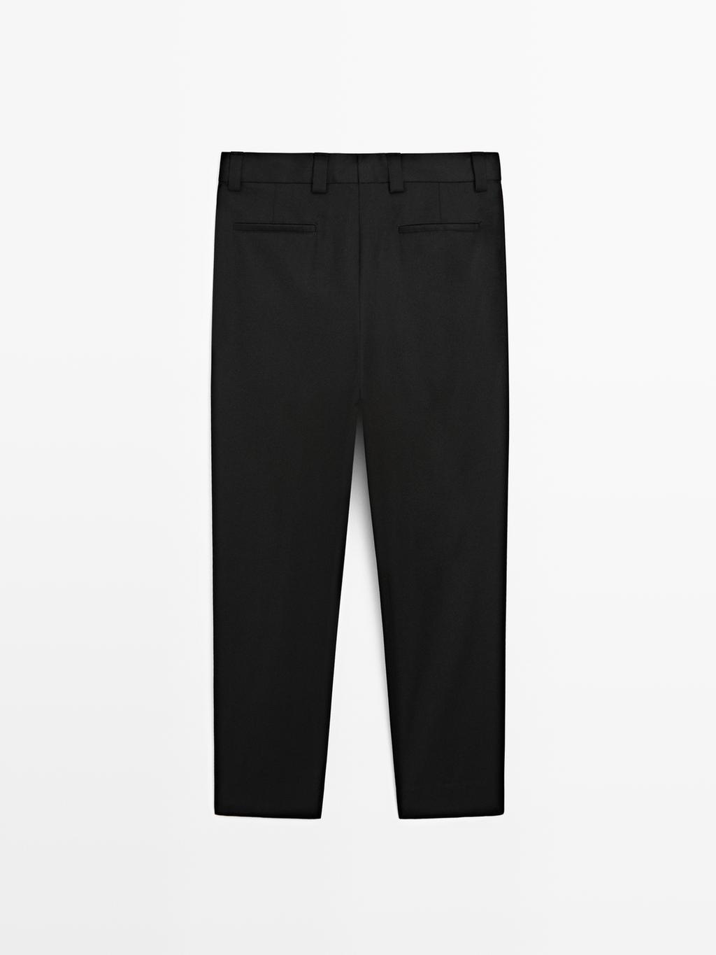 Flannel suit trousers - LIMITED