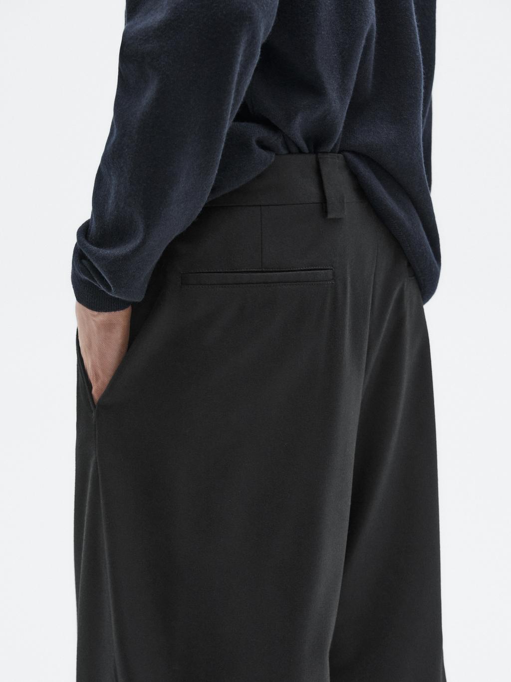 Flannel suit trousers - LIMITED