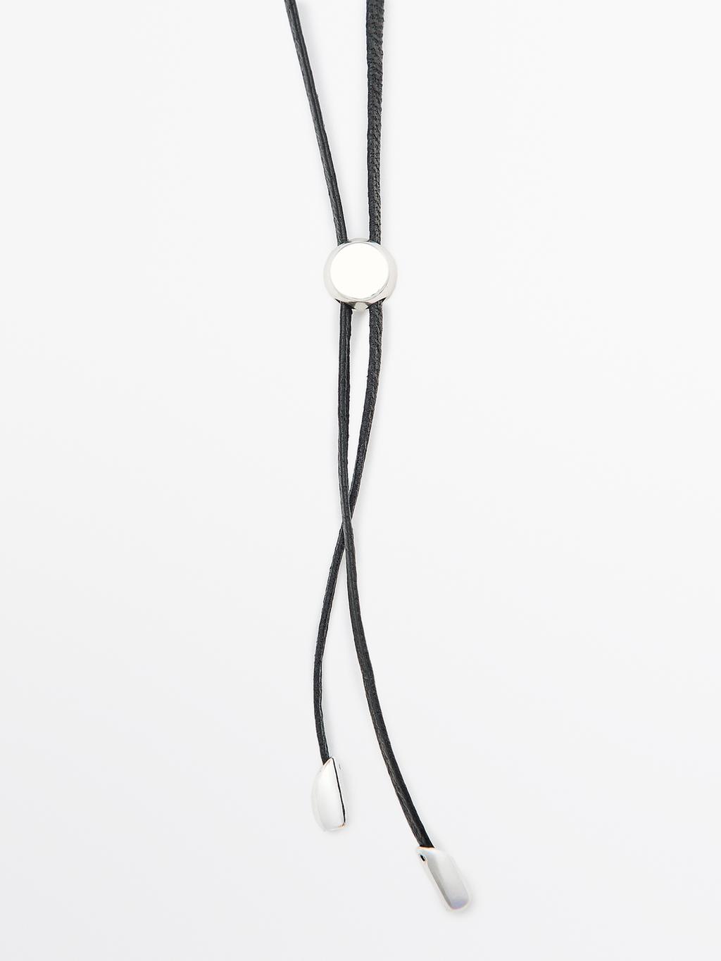 Irregular rhinestone necklace