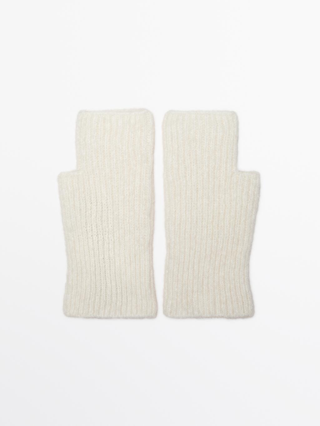 Alpaca blend mittens
