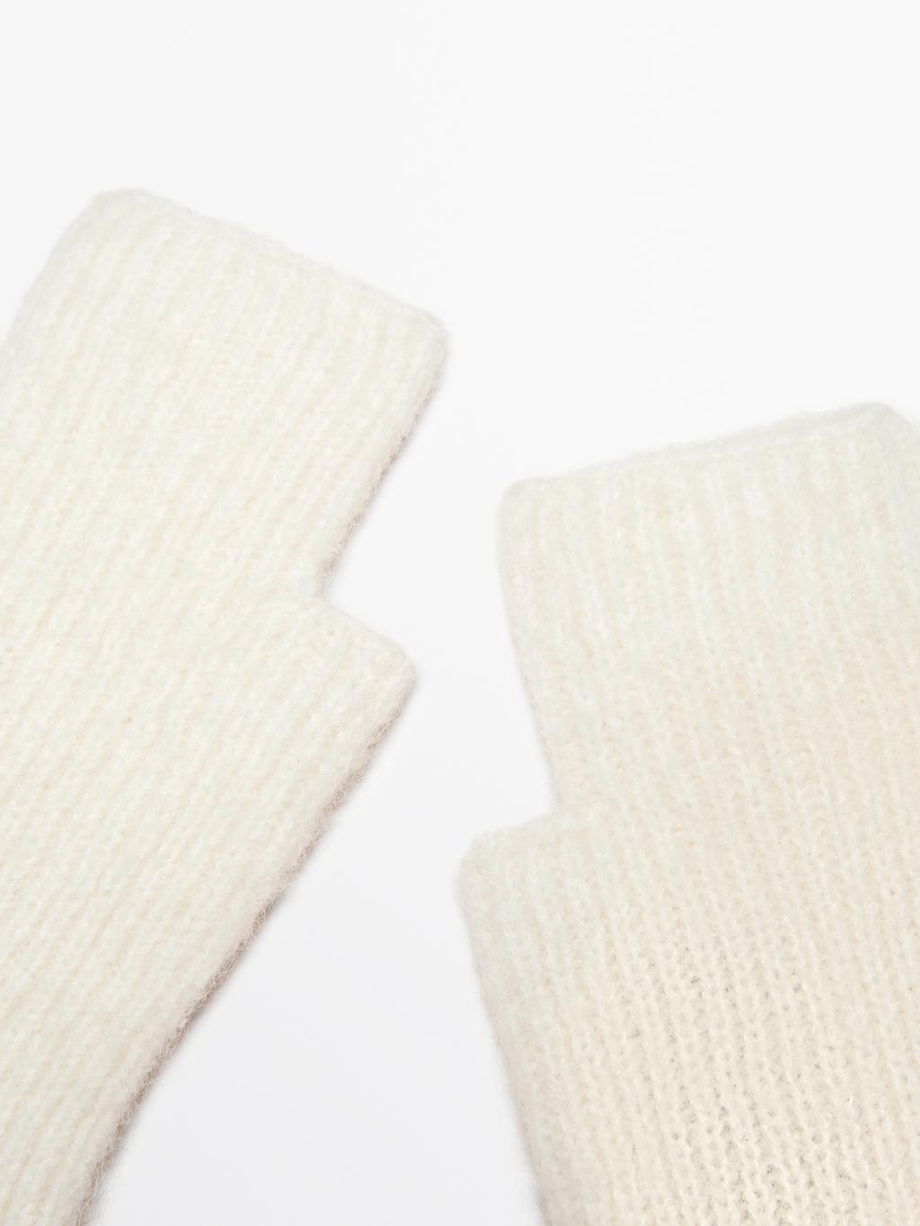 Alpaca blend mittens