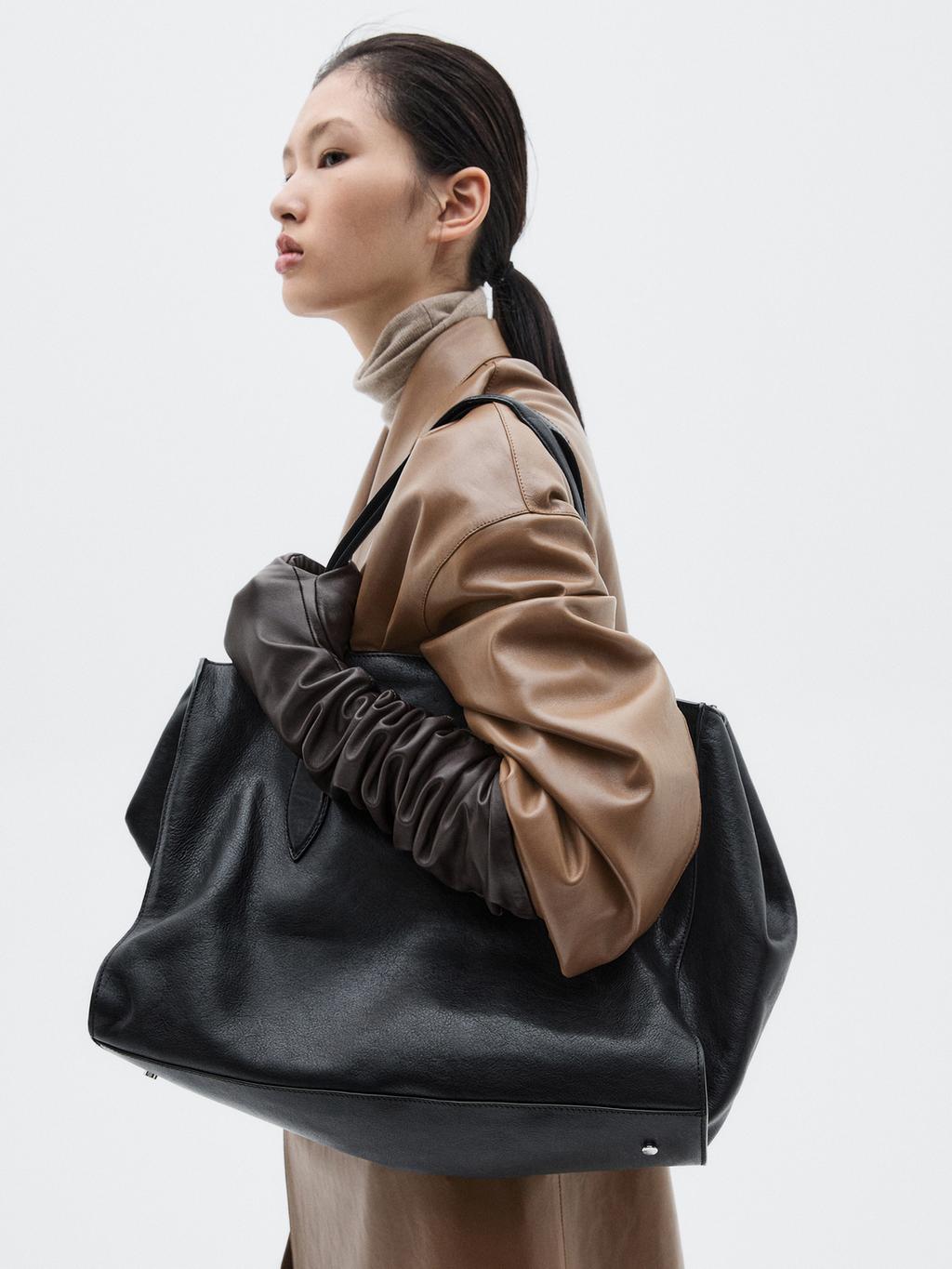 Long nappa leather coat - LIMITED