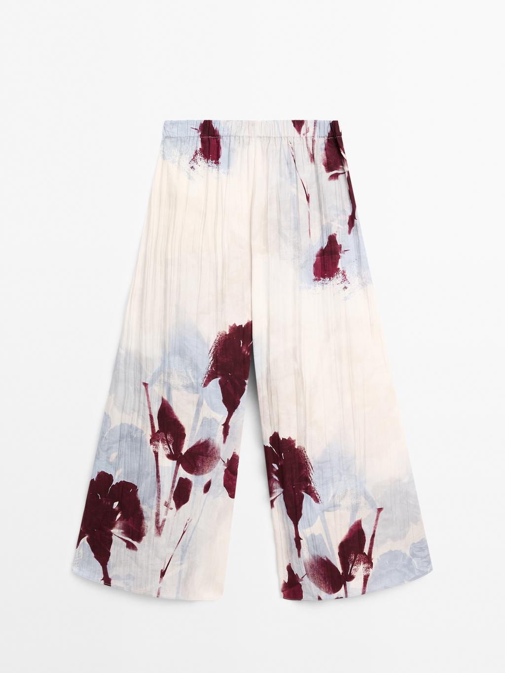 Printed culottes