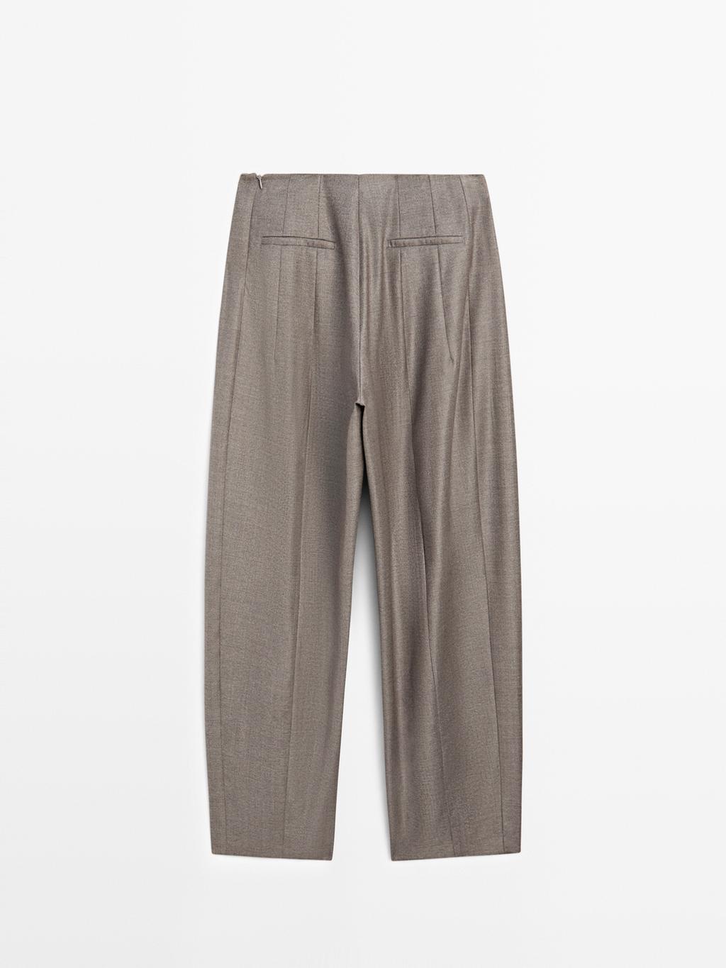 Tailored balloon fit trousers - LIMITED
