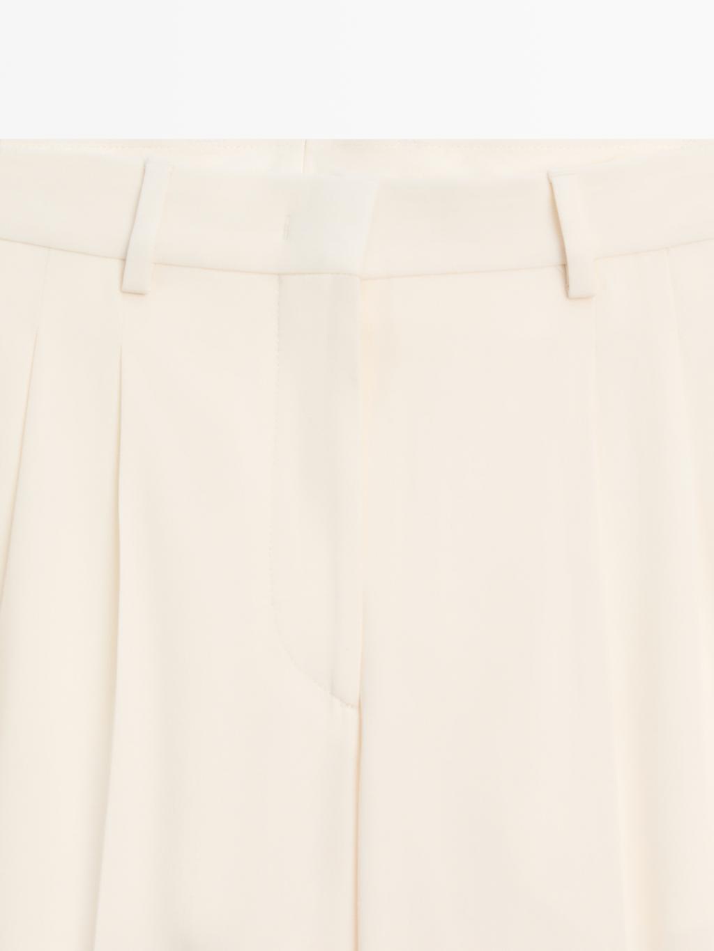 Trousers with double darts - LIMITED