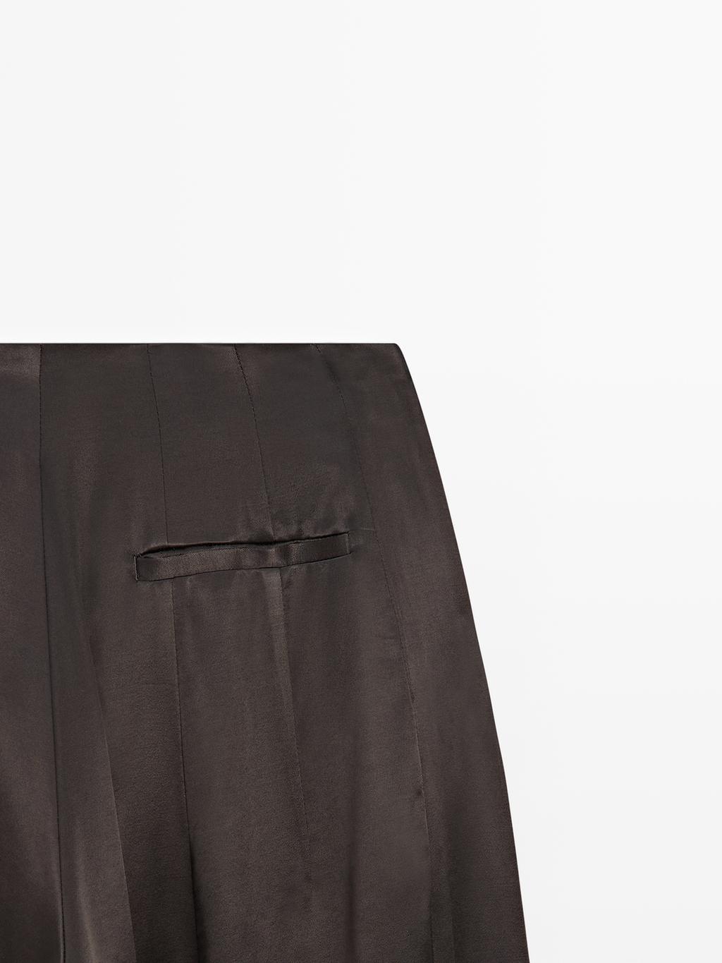 Satin balloon fit trousers - LIMITED