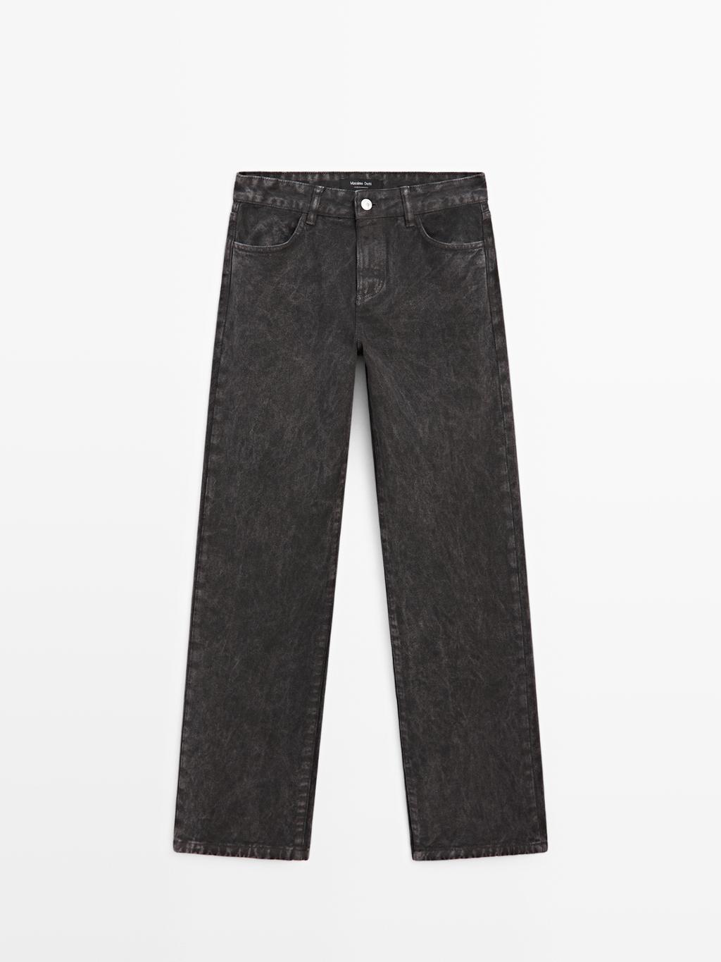 Mid-rise regular fit jeans