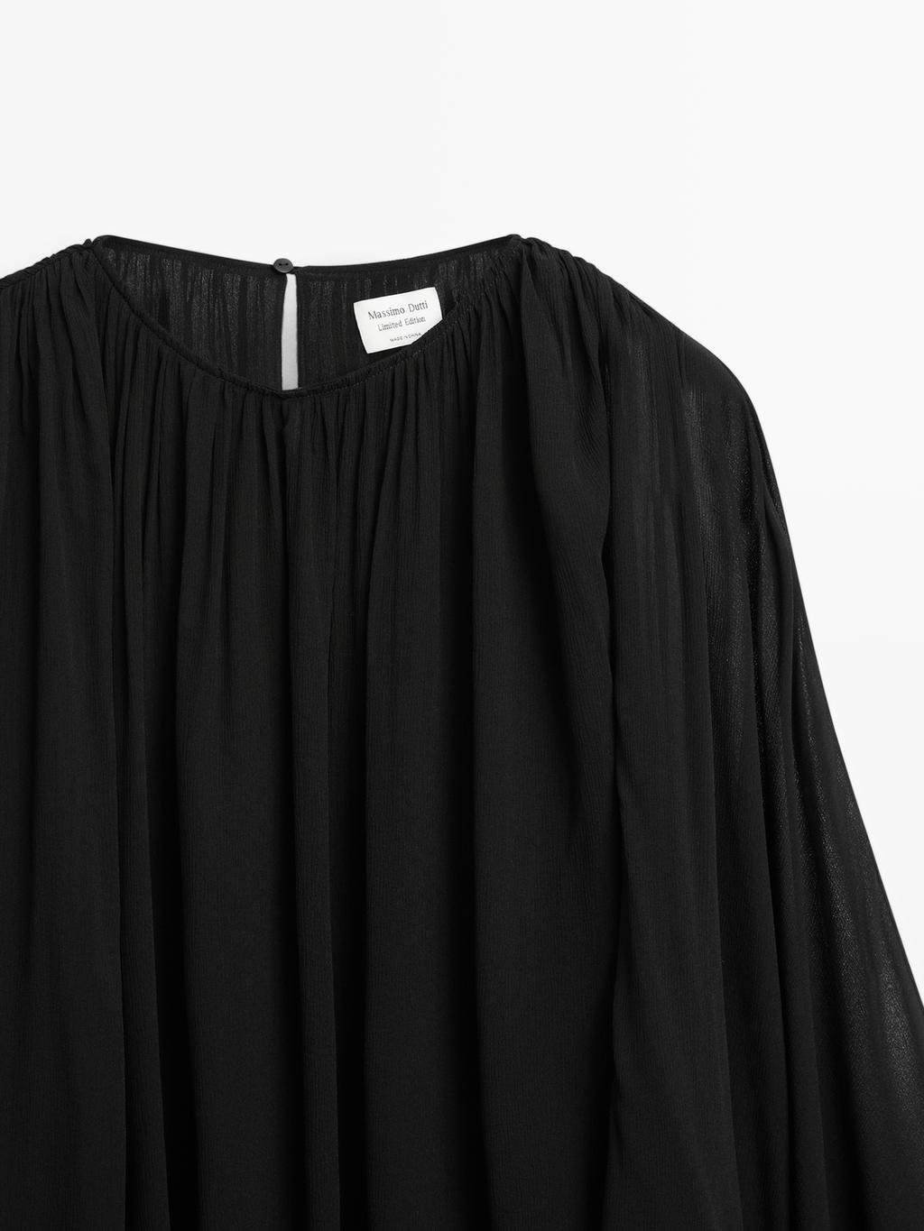 Flowing balloon blouse - Limited