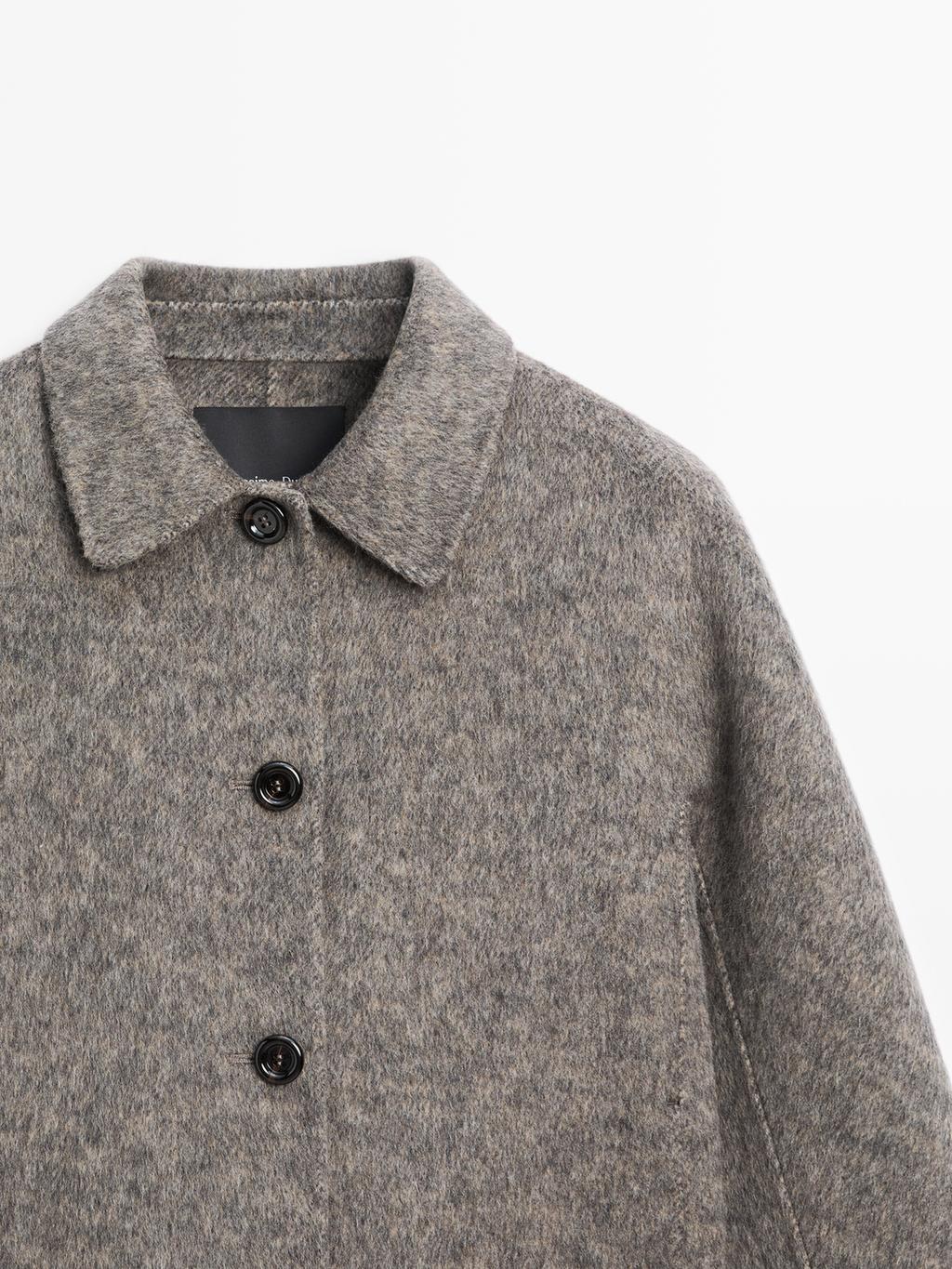 Short flecked coat