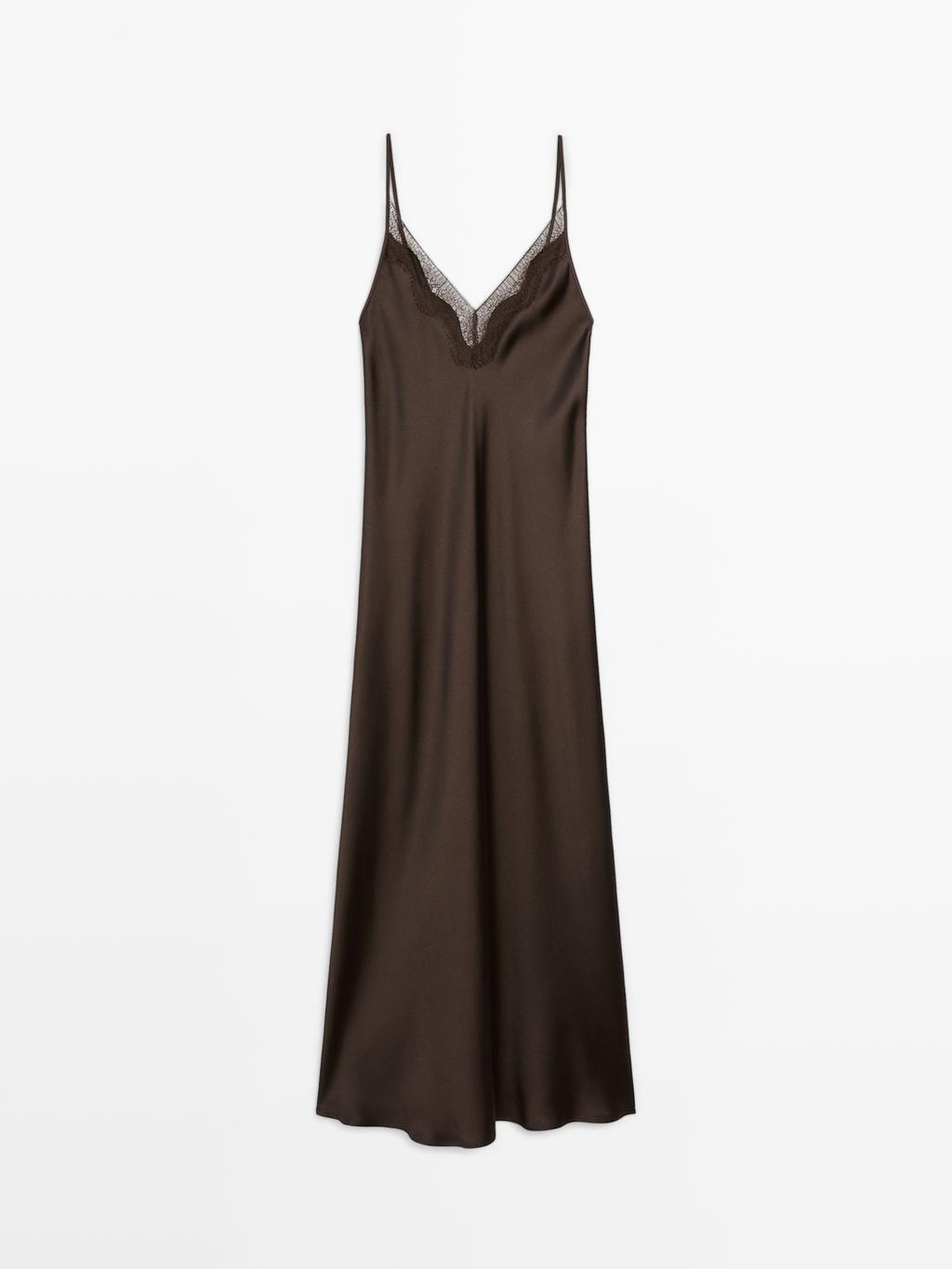 Long slip dress