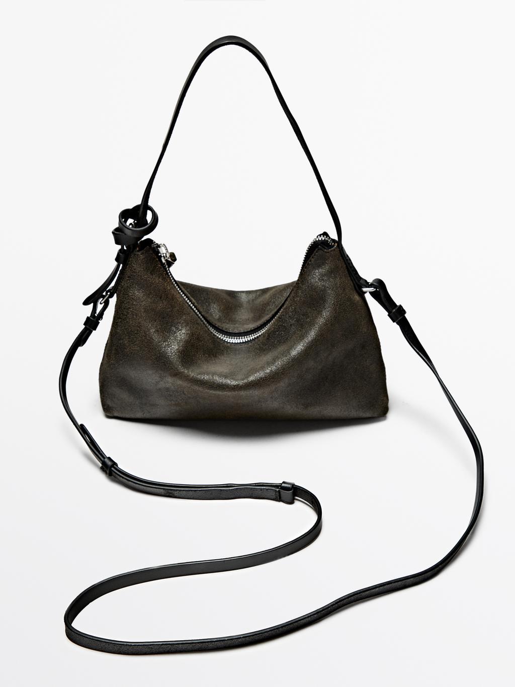 Small nappa leather bag