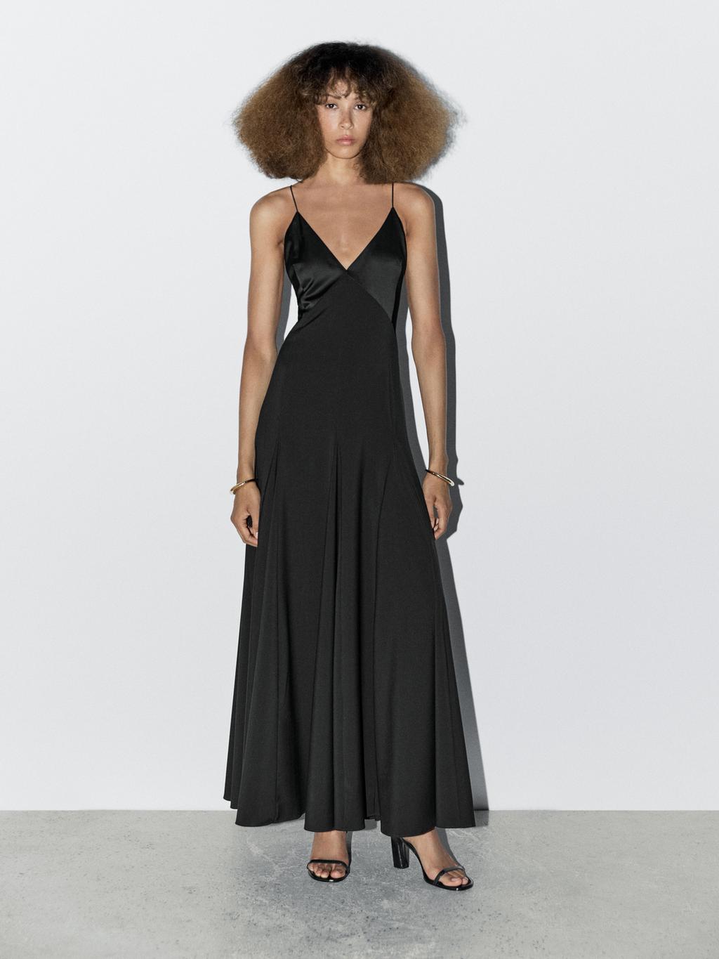 Long godet dress - STUDIO