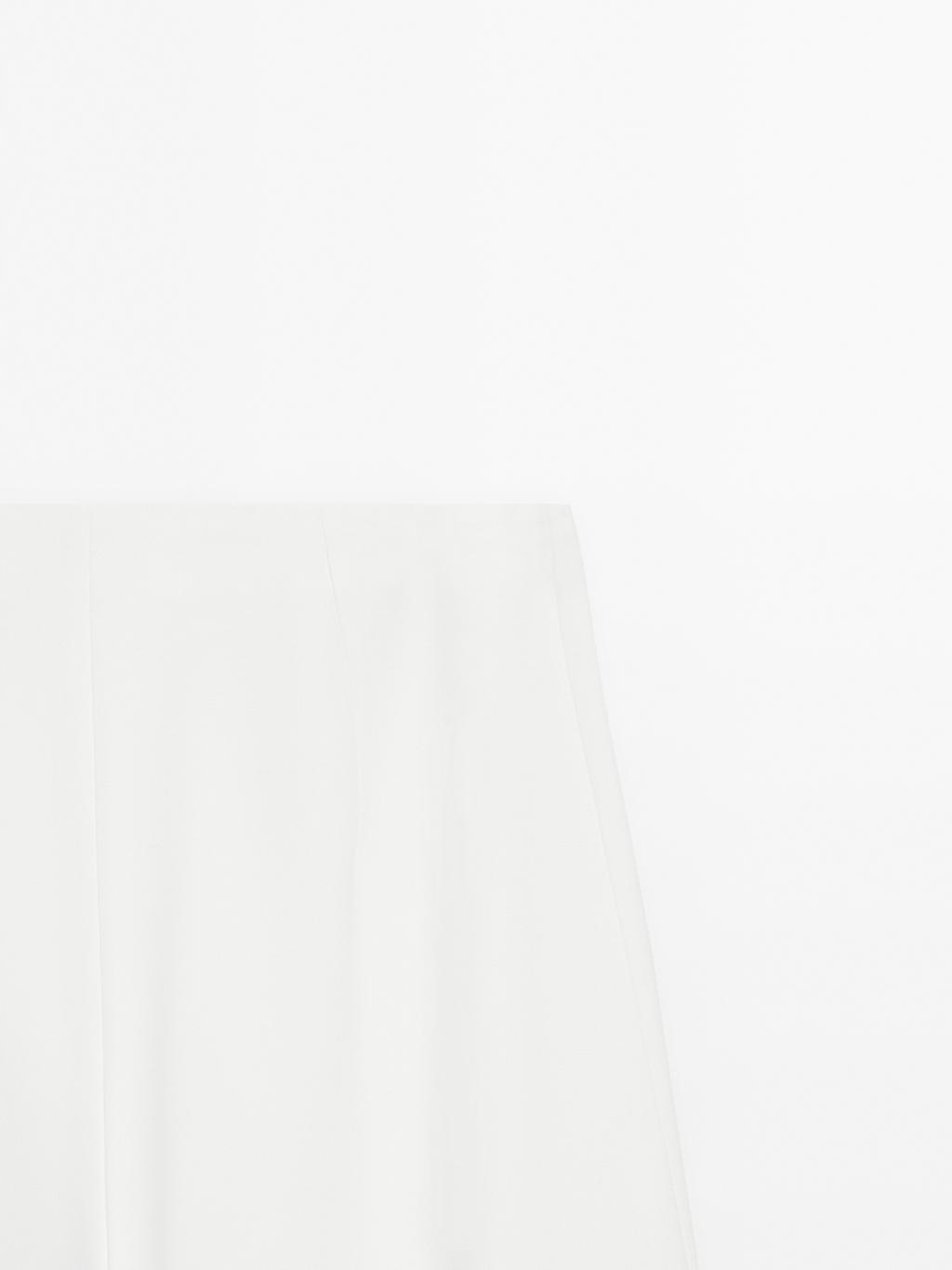 High-waist palazzo trousers - STUDIO