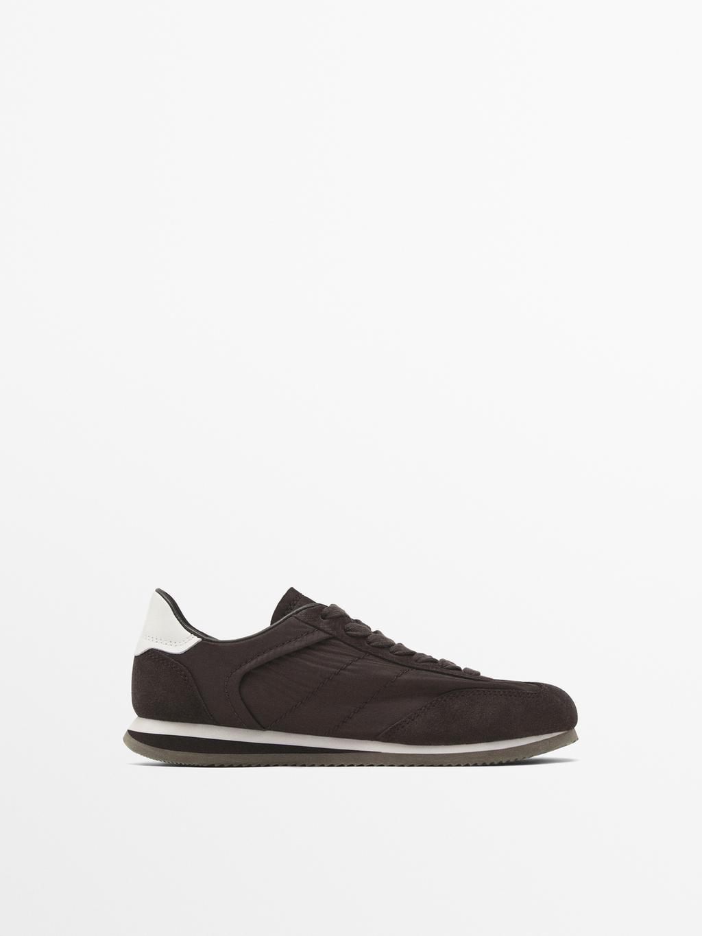 Combined fabric trainers