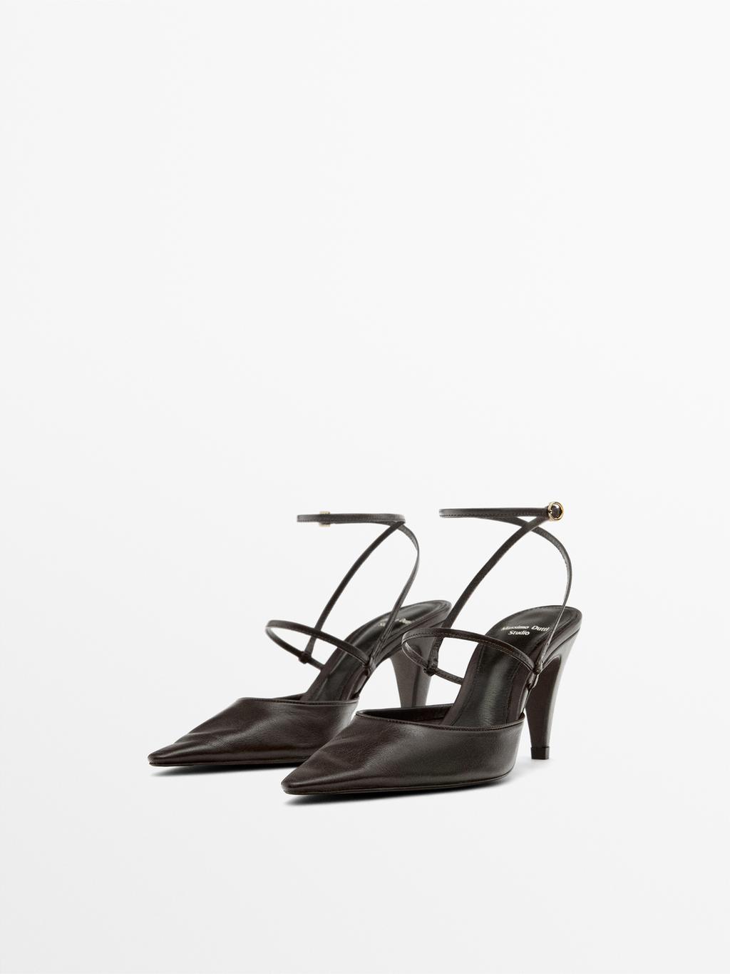 Heeled slingback shoes - Studio