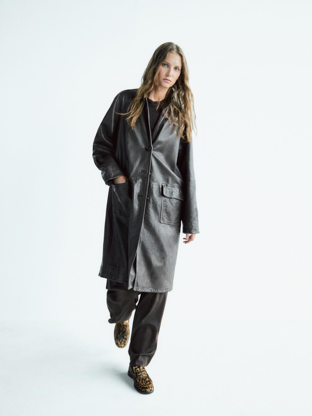 Leopard print loafers