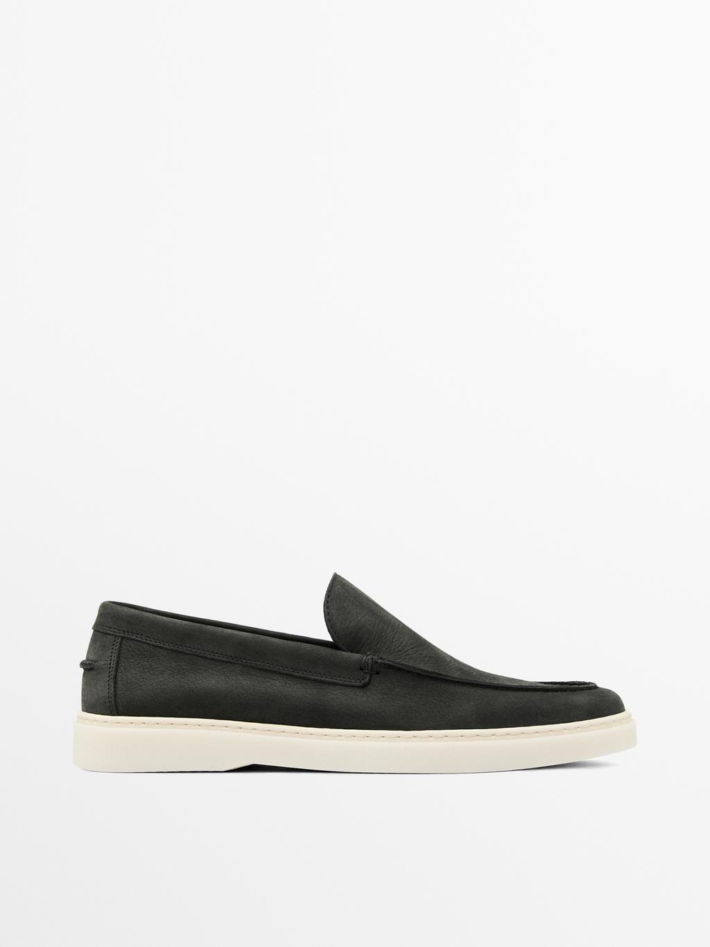 Nubuck loafers