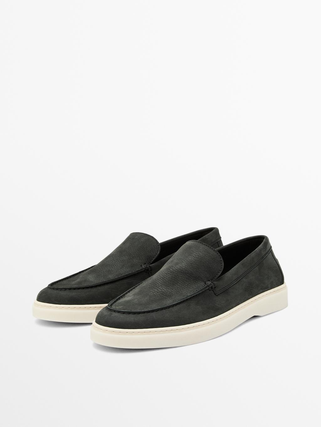 Nubuck loafers